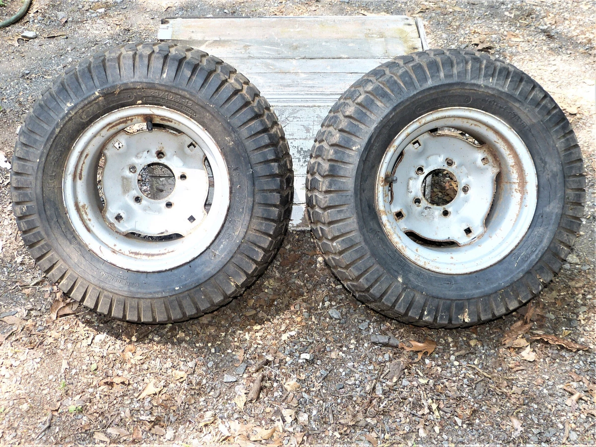 2 Craftsman GT 917.257711 5 Lug Rims Size 23x10.50 12 Tires
