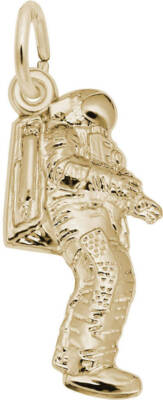 10K or 14K Gold Astronaut Charm by Rembrandt