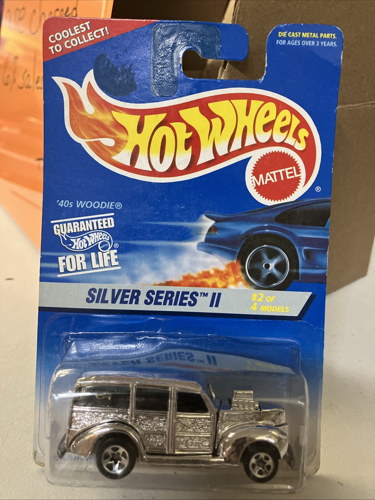 Hot Wheels Woodie Silver Series II  NEW