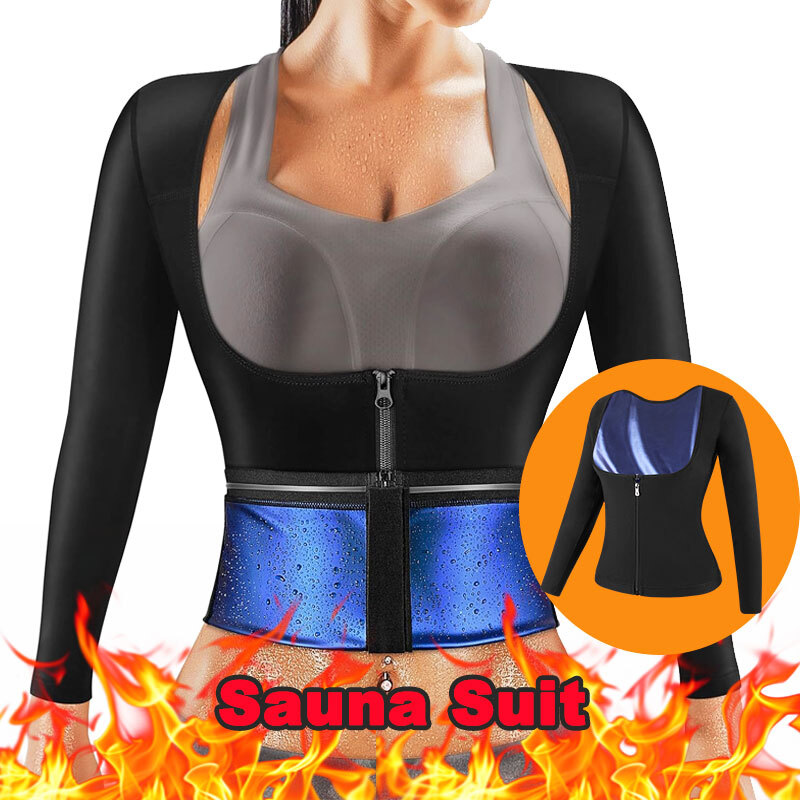 Sauna Suit Best Shapewear For Exercise Fitever Women's Sauna Suit