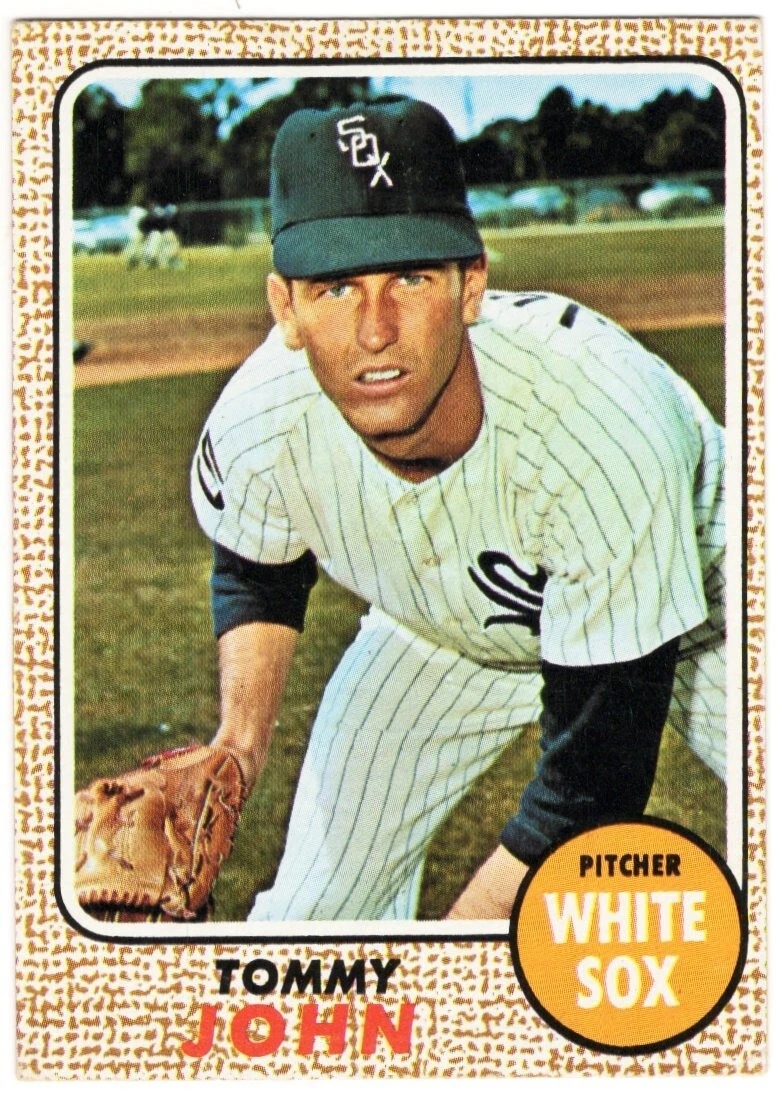 Tommy John trading card