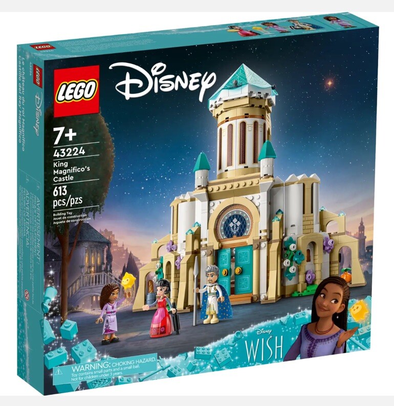 Lego Disney King Magnifico's Castle 613 Pieces 43224 Factory
