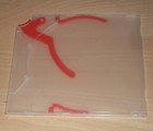 10 CD / DVD Hüllen Ejector Case transparent Rot Maxi SLIM Slimcase 5mm Neu