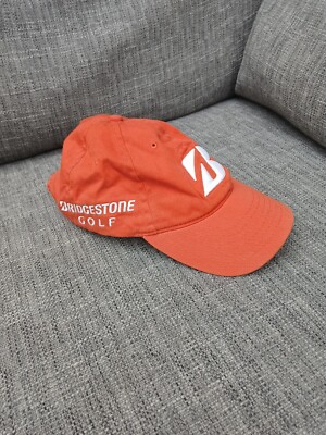 Bridgestone Golf Cap Mütze B330 orange verstellbar bestickt 