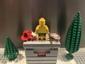 LEGO Minifigure pi068 Islander King Kahuka - Sets 6236 6262 6256 6278 Genuine