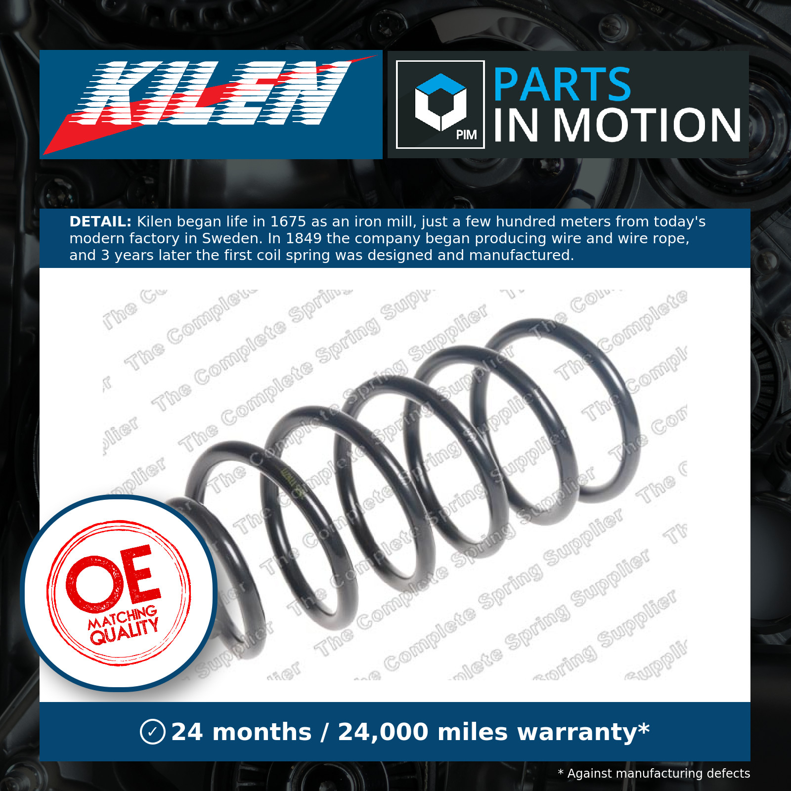 SUSPENSION SPRING 4263518 FOR VAUXHALL CORSA/Mk/IV/VAN CORSAVAN OPEL 3cyl 1.2L - Image 6