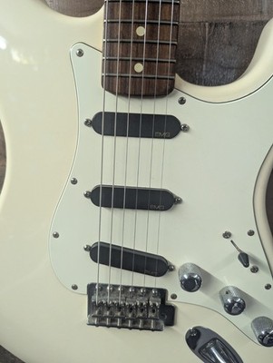 2001 Fender Stratocaster Olympic White Emgs SSS Mim W/Gig Bag | eBay