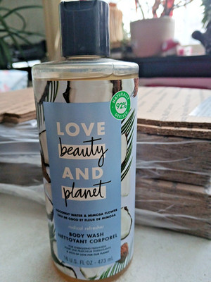 Love Beauty And Planet Coconut Water & Mimosa Flower Body Wash 16 Fl Oz