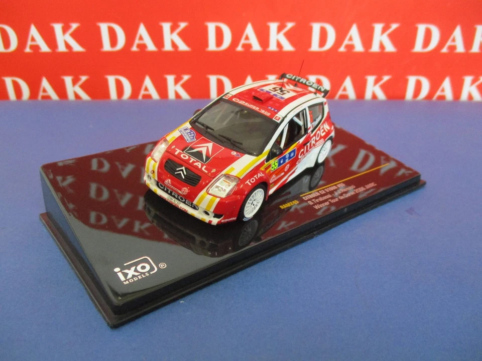 Die cast 1/43 Modellino Auto Citroen C2 S1600 Tour de Corse 2006 B. Tirabassi - Immagine 2 di 4