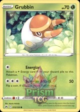 Grubbin 15/159 Common Crown Zenith Pokemon