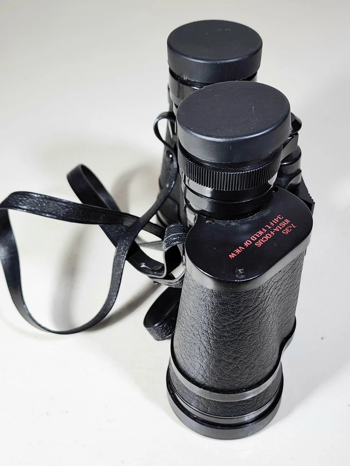 VTG Bushnell Citation Insta Focus Binoculars w/Instructions & Black Vinyl Case - Image 3 of 4