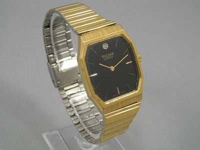 Pulsar by Seiko Watch Men/Women 28x35mm Adjustable Band 5.75''-7.75'' New Battery