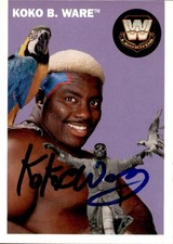 Koko B. Ware signiert 2006 Topps WWE Heritage Legend Karte #82 WWF