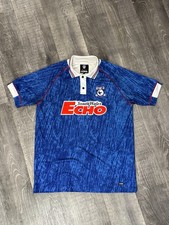 Cardiff City 1992/93 Home Retro Football Shirt Jersey COPA Size L