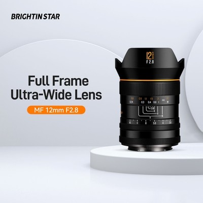 Brightin Star 12mm F2.8 Ultra-Wide Angle Full Frame Lens Canon Sony Nikon Leica