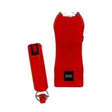 Video Back to School Bundle: Red Runt 80 MIL Red Stun Gun and Pepper Spray