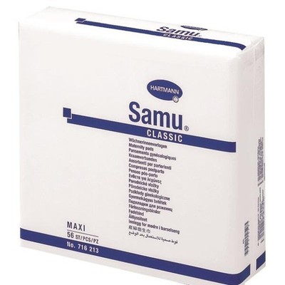 Samu Maxi Classic Wöchnerinnen-Vorlage 11 x 35 cm 56 Stück