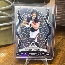 Panini Phoenix 2025 Colston Loveland #179 Chicago Bears Silver Rookie