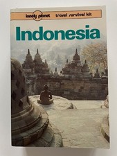 Guida Lonely Planet Indonesia, Inglese, Anno 1990, Come Nuova
