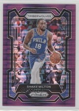 2023-24 Panini Prizm Purple Pulsar Prizm /35 Shake Milton #215 1e15