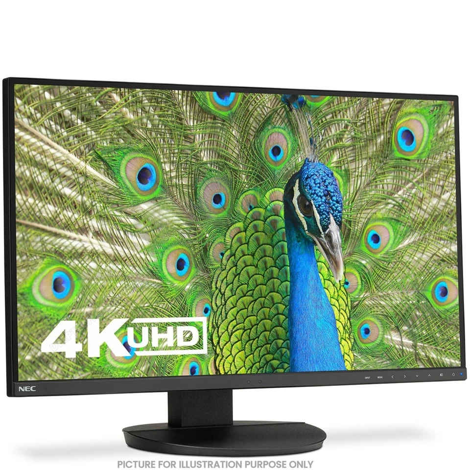 NEC MultiSync EA271U 27'' 4K UHD IPS LCD Monitor USB-HUB HDMI Display USB-C Port - Image 2 of 4