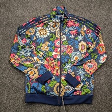 Adidas Full Zip Floral Youth Medium 11-12y