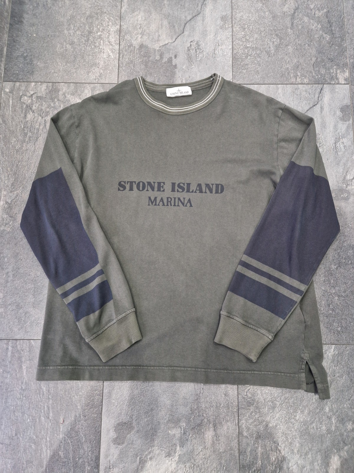 Stone Island Marina Rare Long Sleve T Shirt Medium