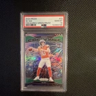 Panini 2024 Prizm Fireworks Bo Nix #23 Green Prizm PSA 10 Broncos Football
