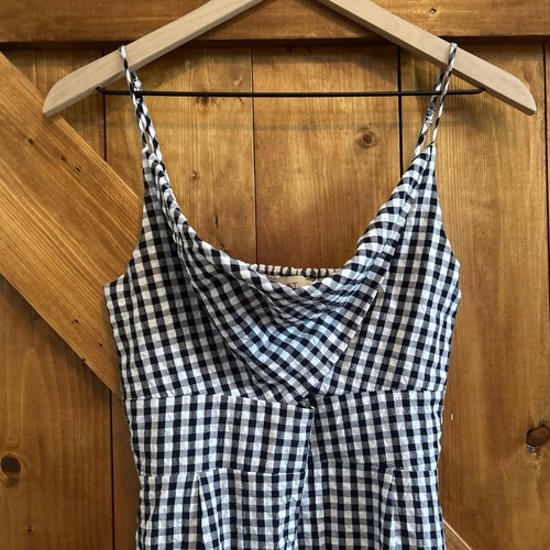 Vestido Cami LOFT 0 Gingham Twist Recorte - Imagen 4 de 6