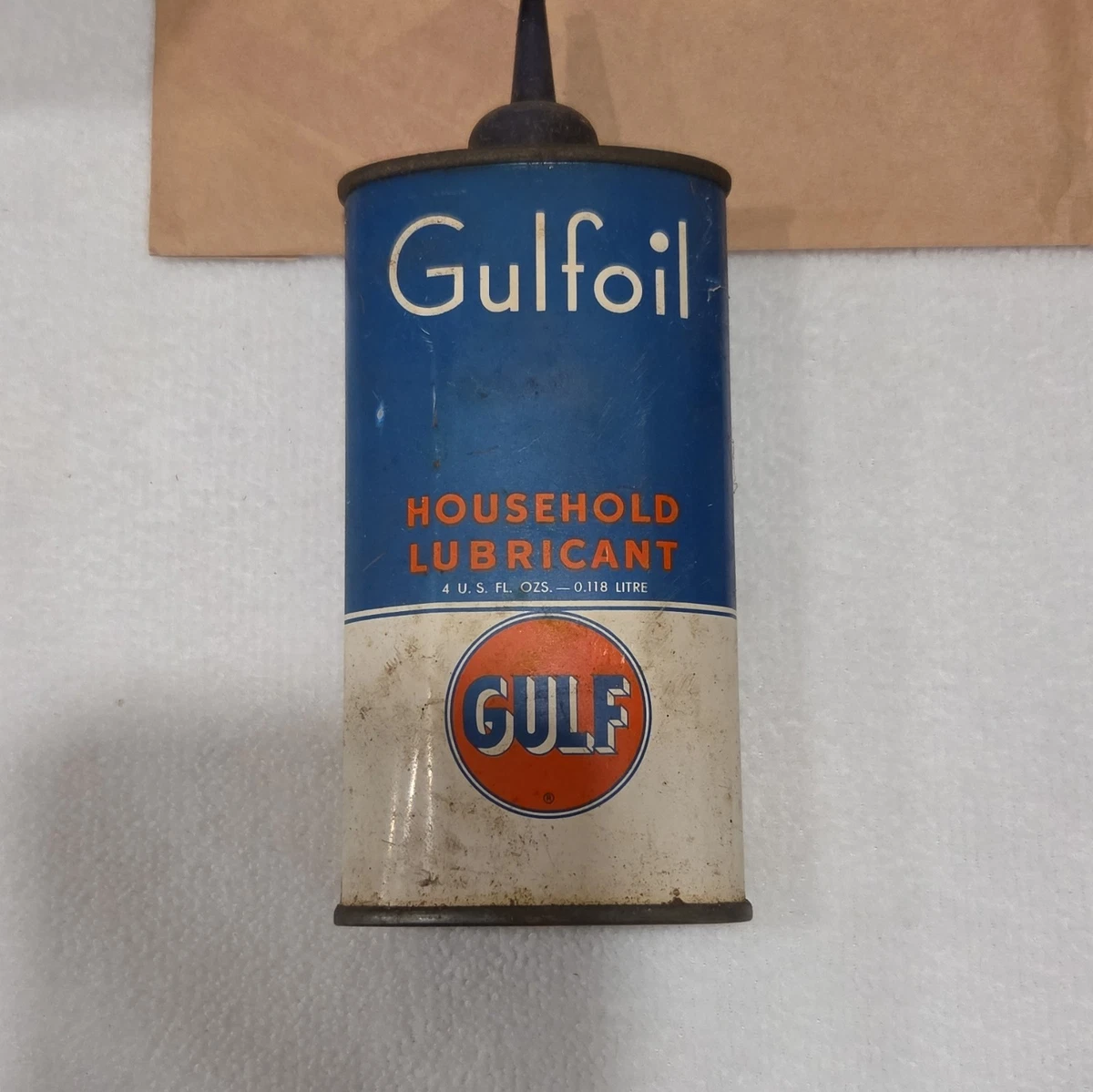 Gulf In Collectible Gas & Oil Advertising Cans And Buckets for