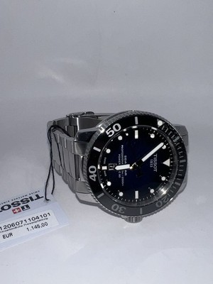 Tissot Seastar 2000 Professional Powermatic 80 Dunkelblaues Zifferblatt -FULLSET