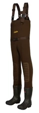 Cabela's Classic Series II Neoprene Felt Sole Boot Waders Men's Size 6R - Brown