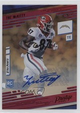 2021 Prestige Rookies Xtra Points Premium Red Signatures Tre' McKitty Auto 0ht6