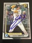 2024 Bowman Chrome Draft / KONNOR GRIFFIN  ROOKIE ON-CARD IP AUTOGRAPH!!!!