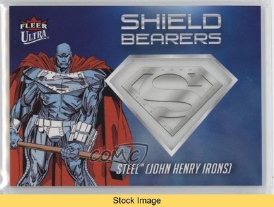2026 Fleer Ultra Superman Shield Bearers Steel #SB-7 Shield READ 4s6