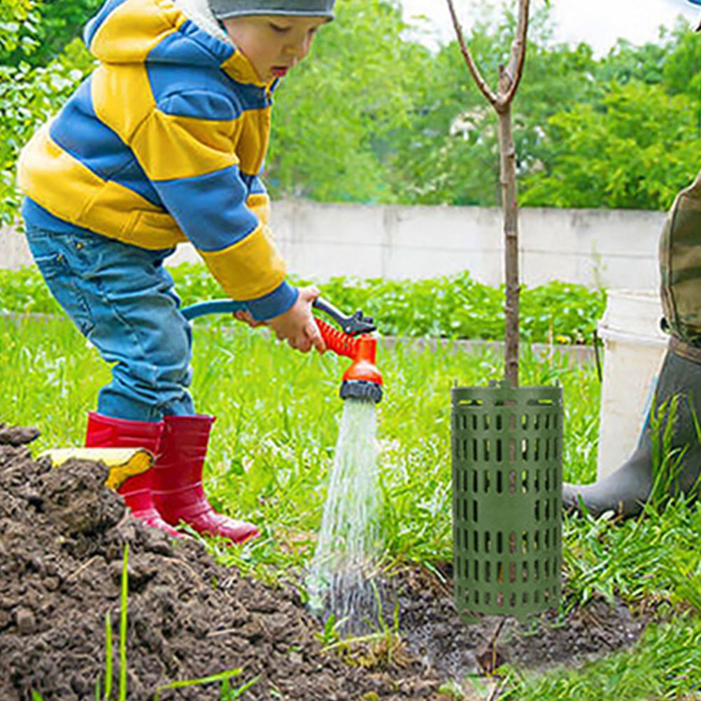 3 Pcs Tree Trunk Protector Plastic Guard Covers for Plant Tree Bark Protection