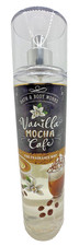 Bath Body Works Vanilla Mocha Cafe Fine Fragrance Body Mist 8 Oz