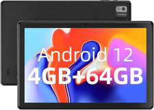 10.1 Inch Tablet PC - 4GB RAM 64GB Storage Android Tablet Computer for Work, Stu