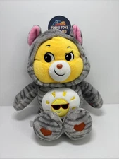 Care Bears 12” Funshine Bear Kitty Cat Hoodie Costume Plush Stuffed Animal 2021