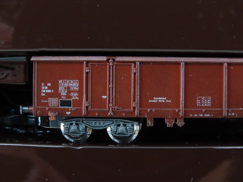 Z Scale Marklin Mini-Club 8204 DB German Federal Railroad 5-Car Freight Set - Picture 2 of 10
