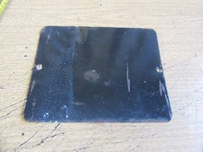 VINTAGE ENAMEL STEEL SIGN 240 X 200mm