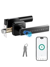 Fingerprint Door Lock Handle Biometric Smart ...