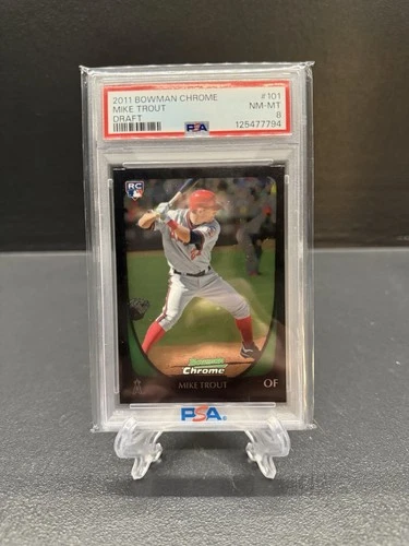 2011 Bowman Draft Picks & Prospects - Chrome Mike Trout #101 (RC)