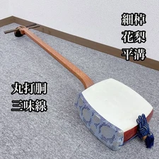 Hosozao Shamisen Japanese Traditional Musical Instrument