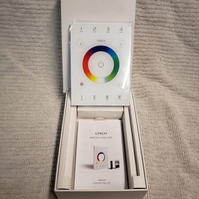 LTECH UX7 RGB Touch Panel RF 2.4GHz DMX512