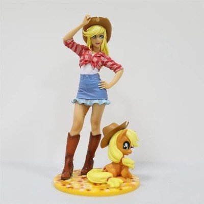 Apple Jack Action Figure My Little Pony Bishoujo Princess Statue 8in Toy Unboxed
