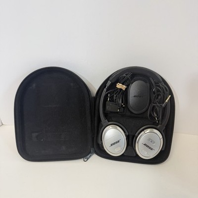 BOSE QC 3 QuietComfort 3 Acoustic Noise Cancelling W/Case Tested
