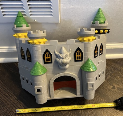 #ad Super Mario Nintendo Deluxe Bowser#x27;s Castle Interactive Play Set Jakks Pacific $10.00