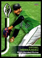 2024 Daysbel Hernandez Choice Minor League Rookie Card Gwinnett Stripers