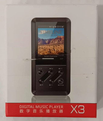 FiiO X3 (1st Gen) High-Resolution Digital Audio HiFi FLAC MP3 Player DAP (Black)